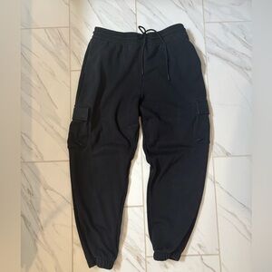 Women’s Black Cargo Jogger Pants